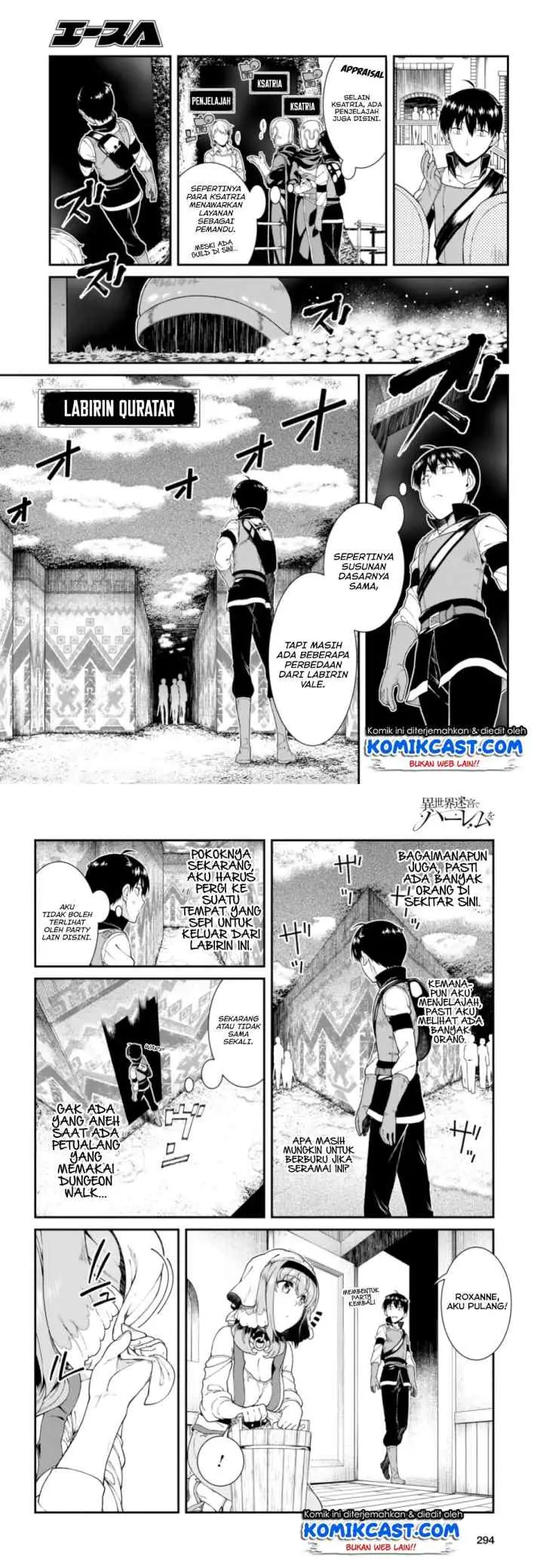 Isekai Meikyuu de Harem wo chapter 26 halaman 10