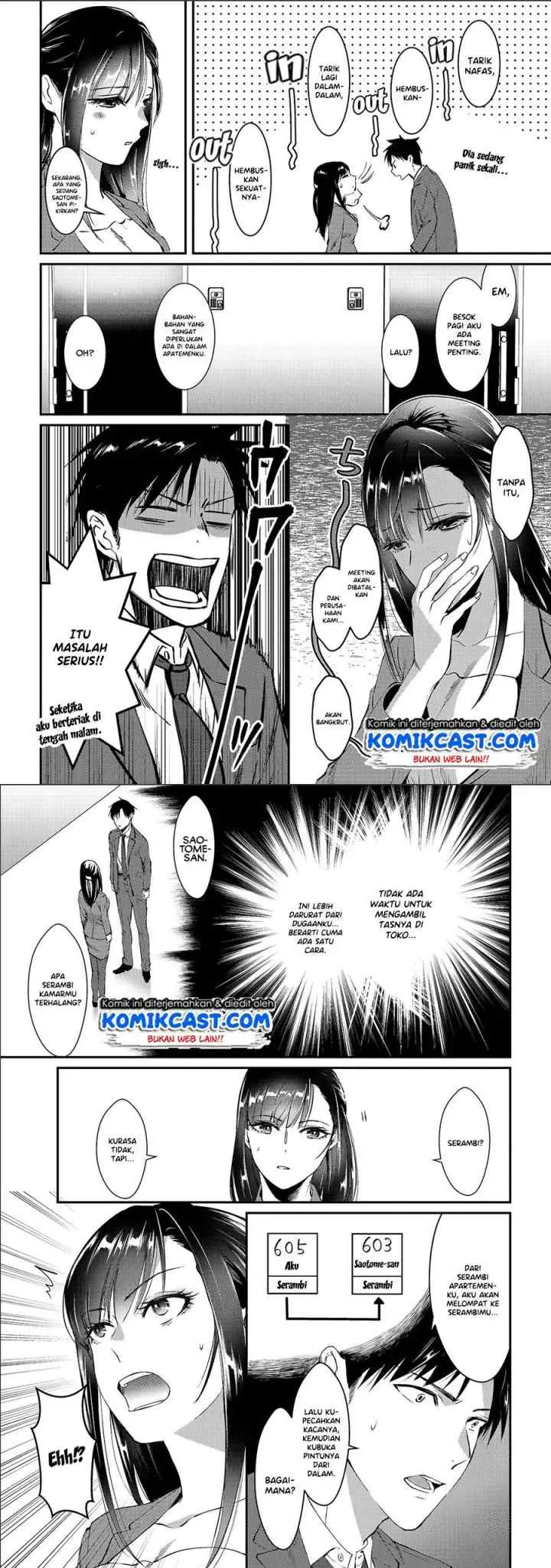 It's Fun Having a 300,000 yen a Month Job Welcoming Home an Onee-san Who Doesn't Find Meaning in a Job That Pays Her 500,000 yen a Month chapter 1 halaman 5