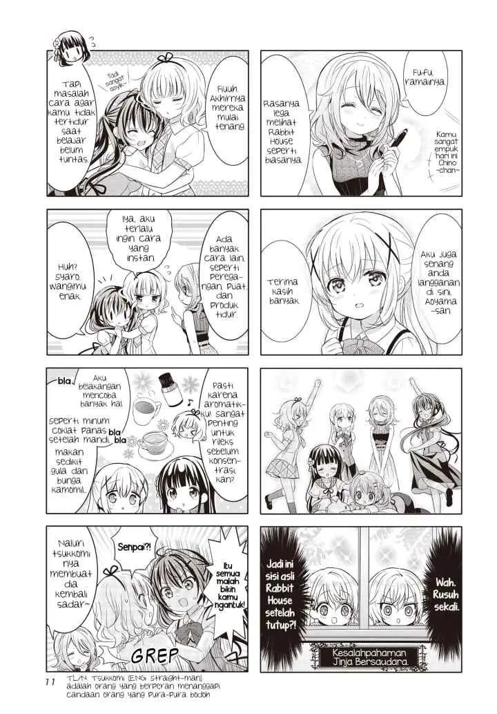 Gochuumon wa Usagi Desu ka? chapter 147 halaman 7