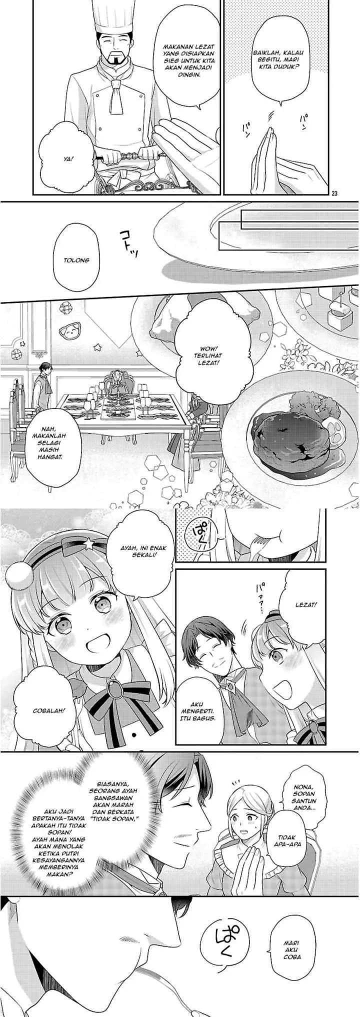 Akuyaku Reijou no Chichioya ni Tensei shitanode, Tsuma hingga Musume wo Dekiai shimasu chapter 7 halaman 13