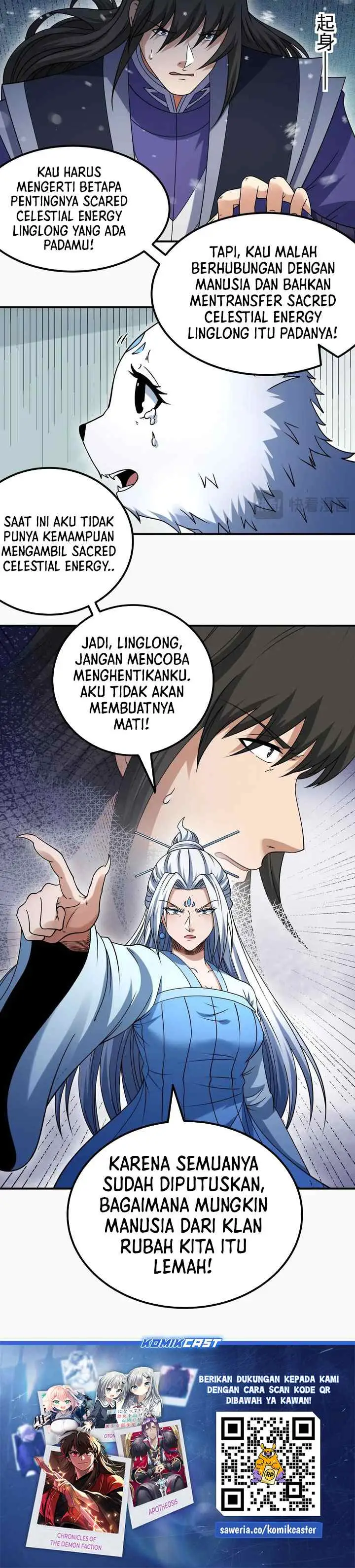 God of Martial Arts chapter 1036 halaman 12