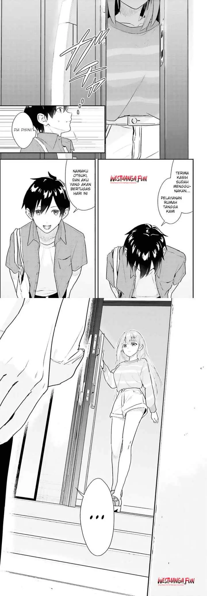 Kajidaikou no Arbeit wo Hajimetara Gakuen Ichi no Bishoujo no Kazoku ni Kiniirarechaimashita chapter 1 halaman 10