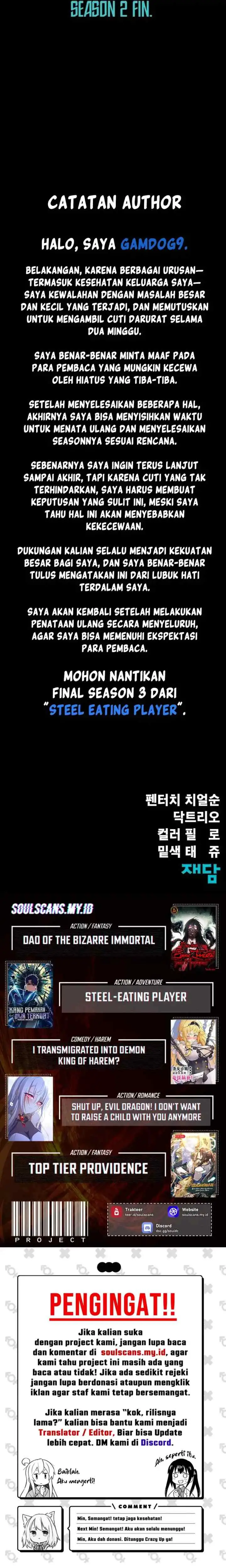 Steel-Eating Player chapter 91 halaman 20