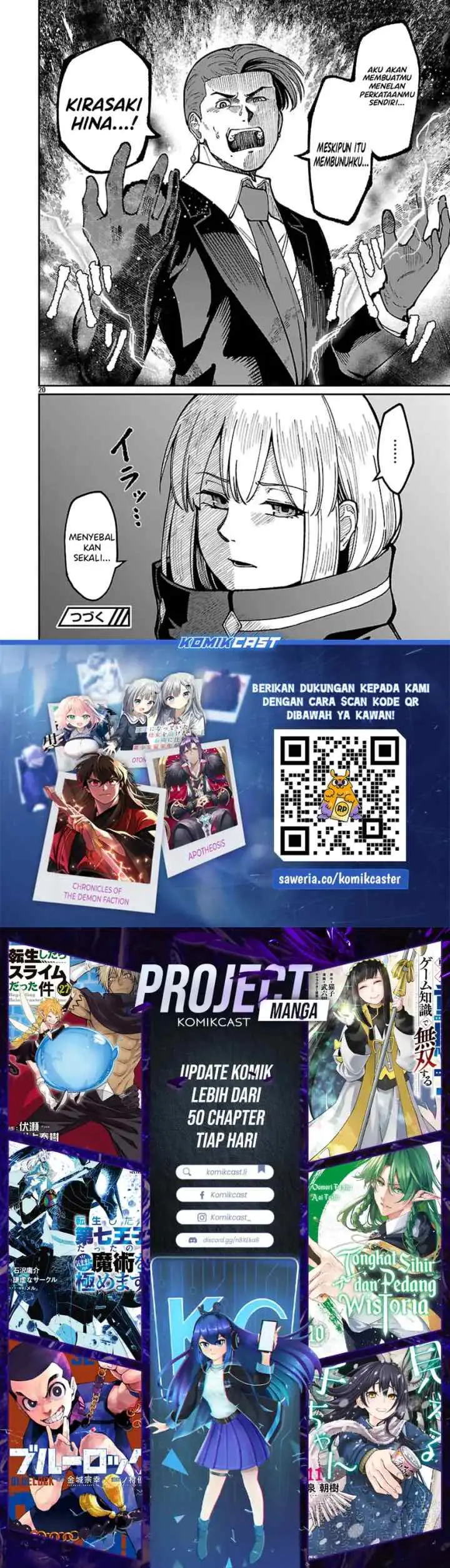 Saikyou no Maou ni Kitaerareta Yuusha Isekai Kikanshatati no Gakuen de Musou Suru chapter 36 halaman 11