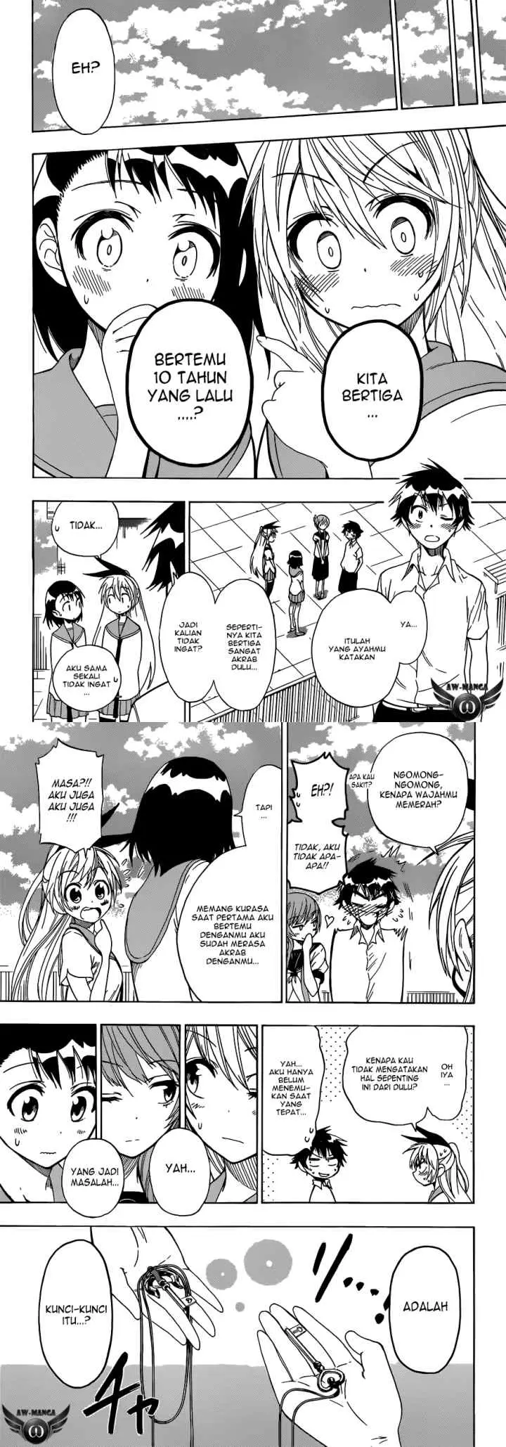 Nisekoi chapter 36 halaman 6