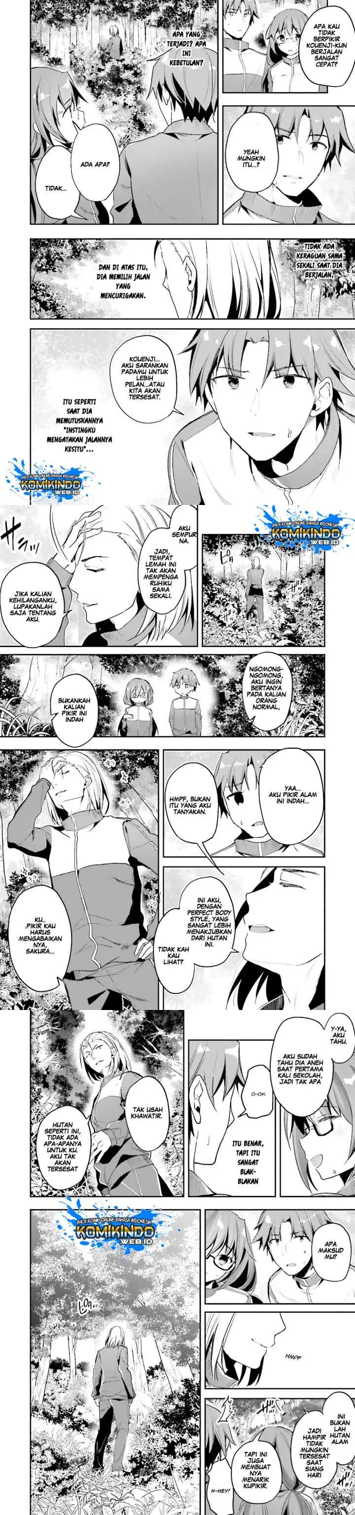 Youkoso Jitsuryoku Shijou Shugi no Kyoushitsu e chapter 17 halaman 9
