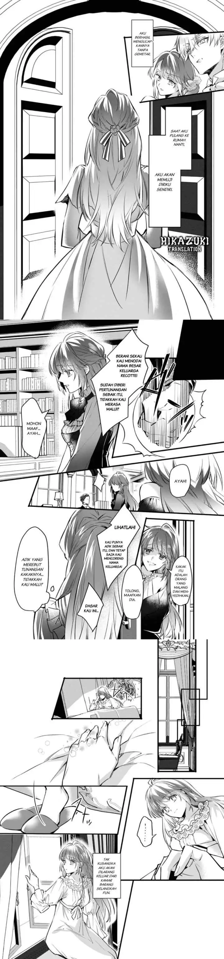 Konyaku Haki Sareta Kaedama Reijou, Hatsukoi no Toshiue Ouji ni Dekiai Sareru chapter 1 halaman 6