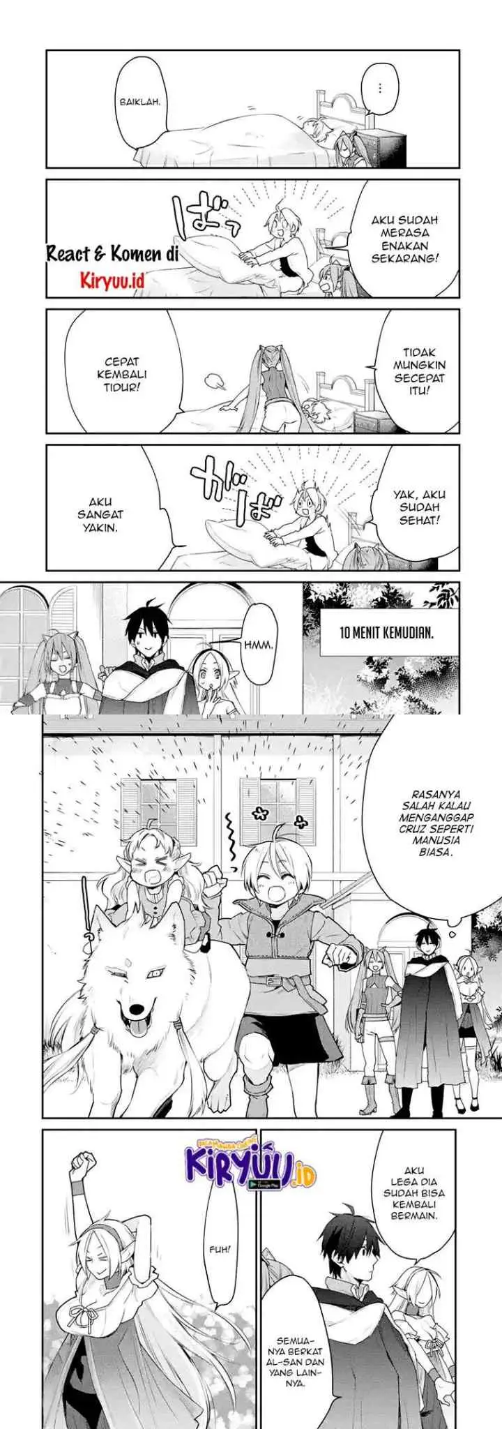 Saikyou no Madoshi. Hisa ni Ya wo Ukete Shimatta no de Inaka no Eihei ni Naru chapter 17.2 halaman 9
