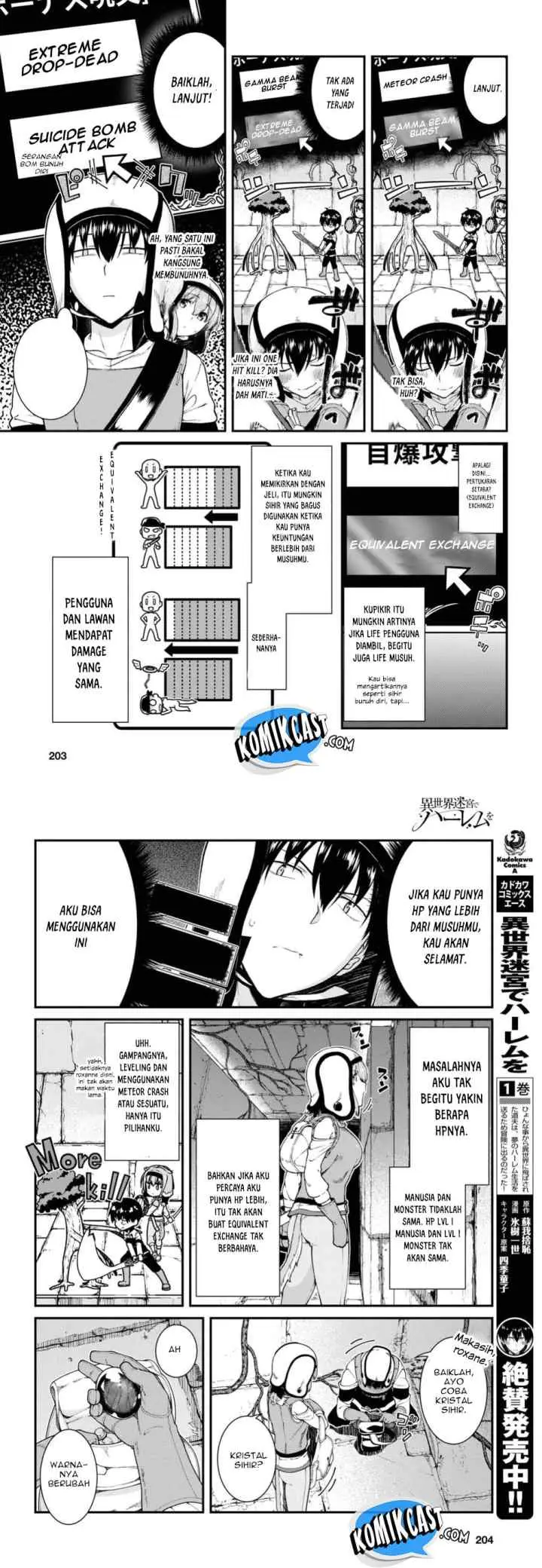 Isekai Meikyuu de Harem wo chapter 15 halaman 5