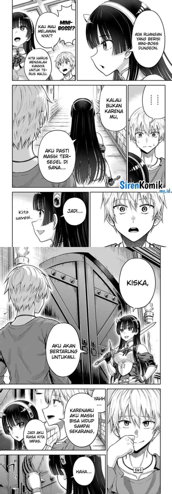 Dungeon ni Hisomu Yandere na Kanojo ni Ore wa Nando mo Korosareru chapter 4 halaman 11