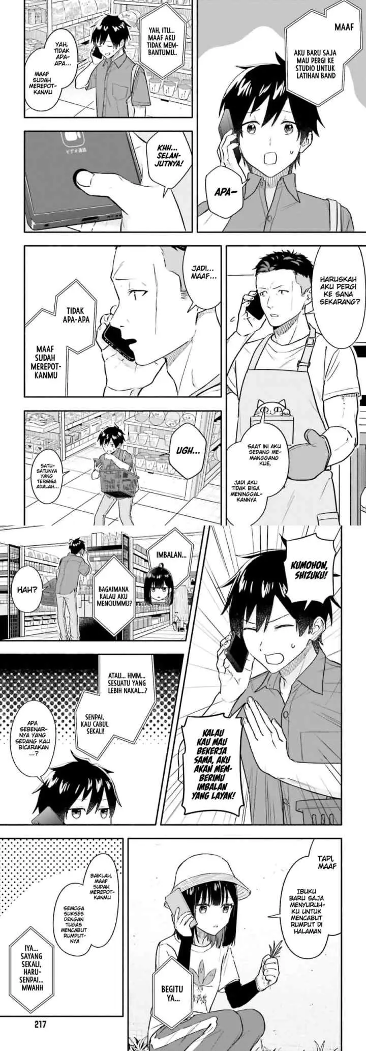 Kajidaikou no Arbeit wo Hajimetara Gakuen Ichi no Bishoujo no Kazoku ni Kiniirarechaimashita chapter 8 halaman 6