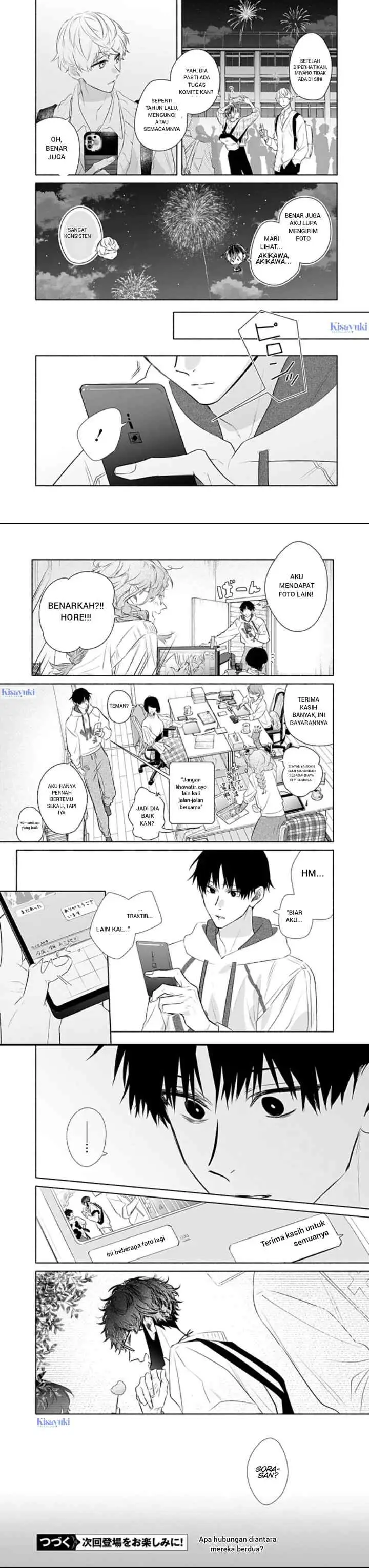 Sasaki to Miyano chapter 53 halaman 18