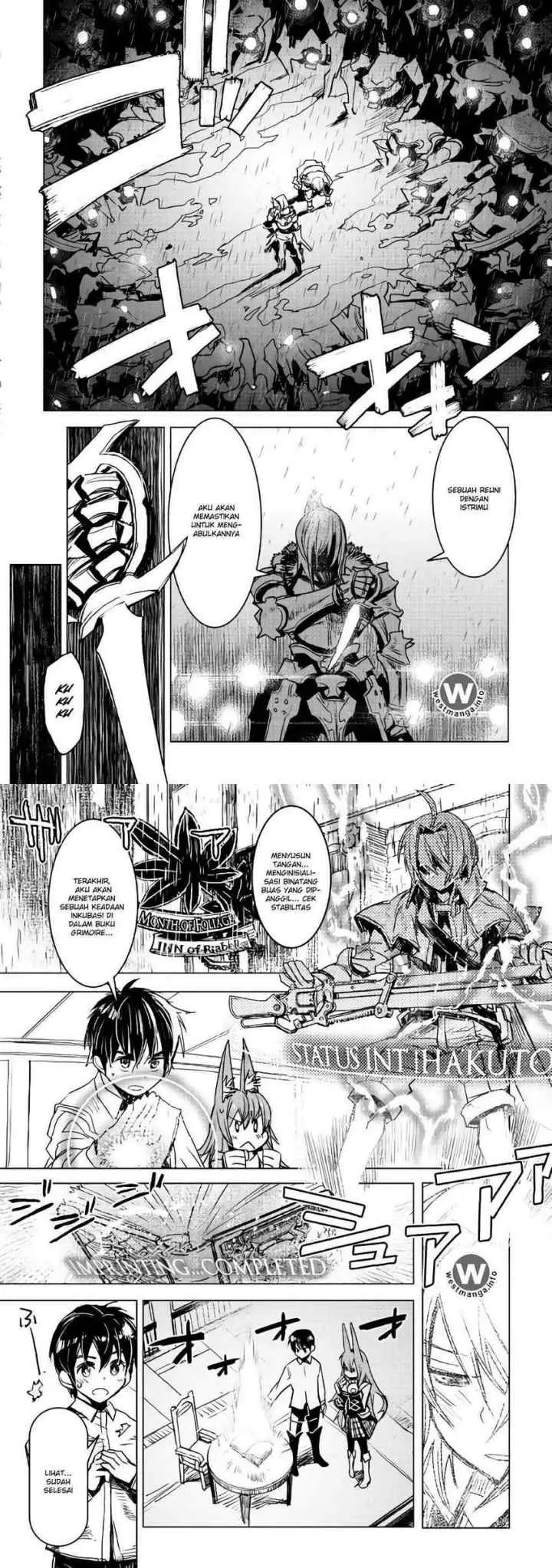 Kuro no Souzou Shoukanshi chapter 8 halaman 5