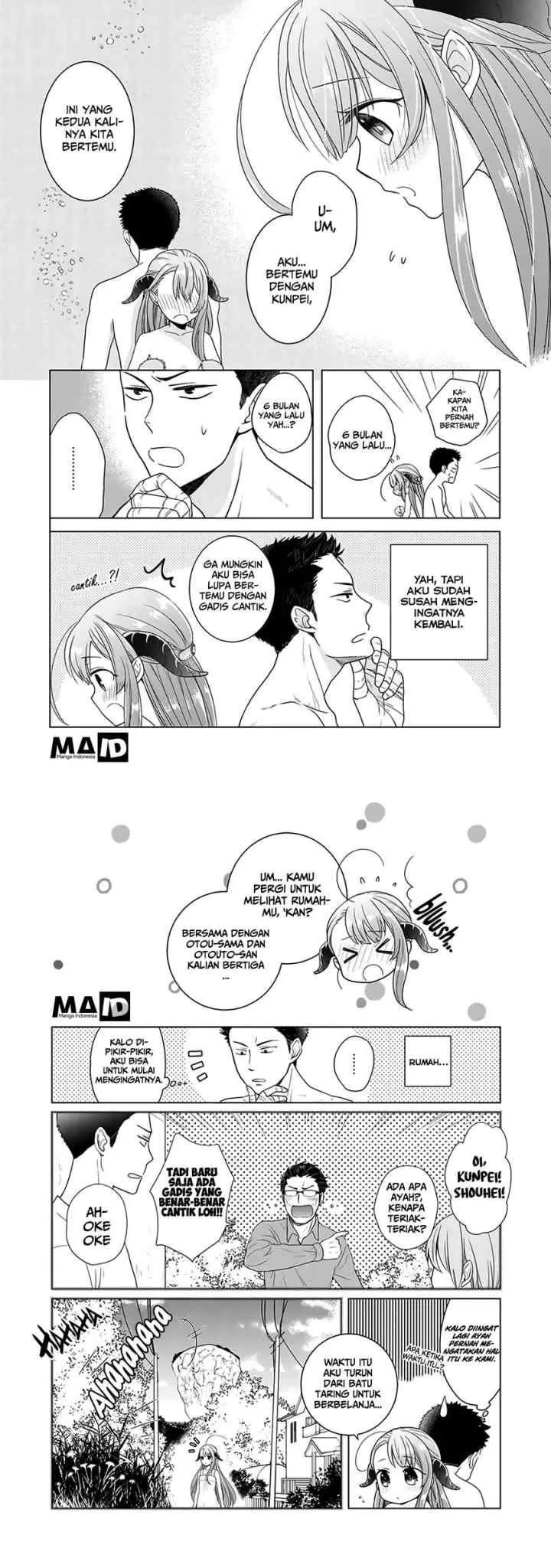 Kitaku Tochuu de Yome to Musume ga Dekita n dakedo Dragon datta chapter 3 halaman 5