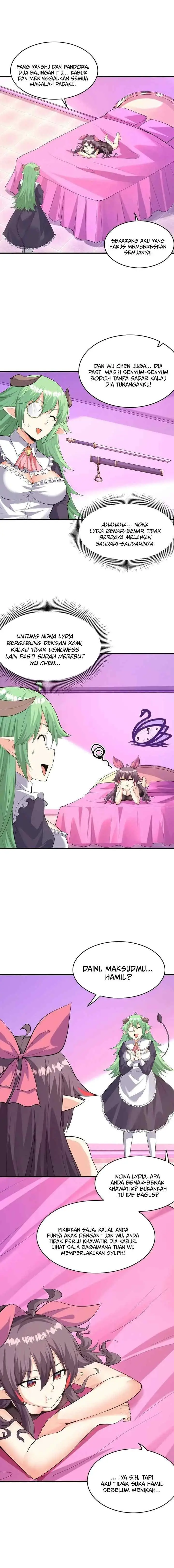 My Harem Is Entirely Female Demon Villains chapter 130 halaman 10