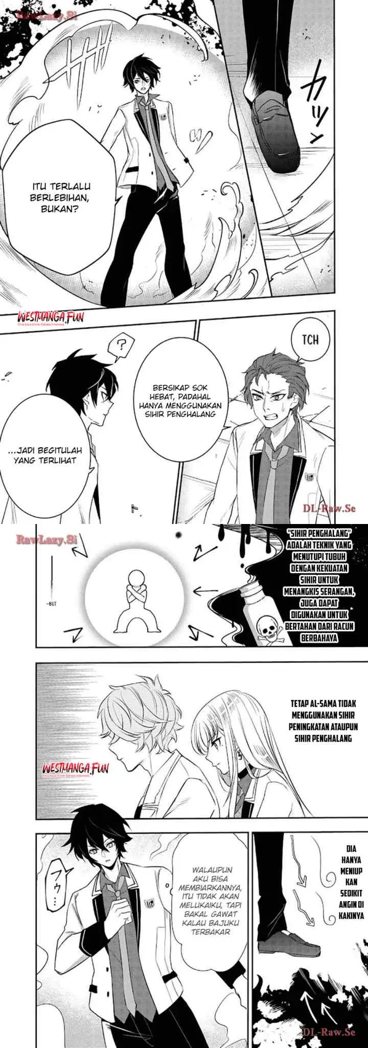 Tensei Maou no Yuusha Gakuen Musou chapter 4 halaman 7