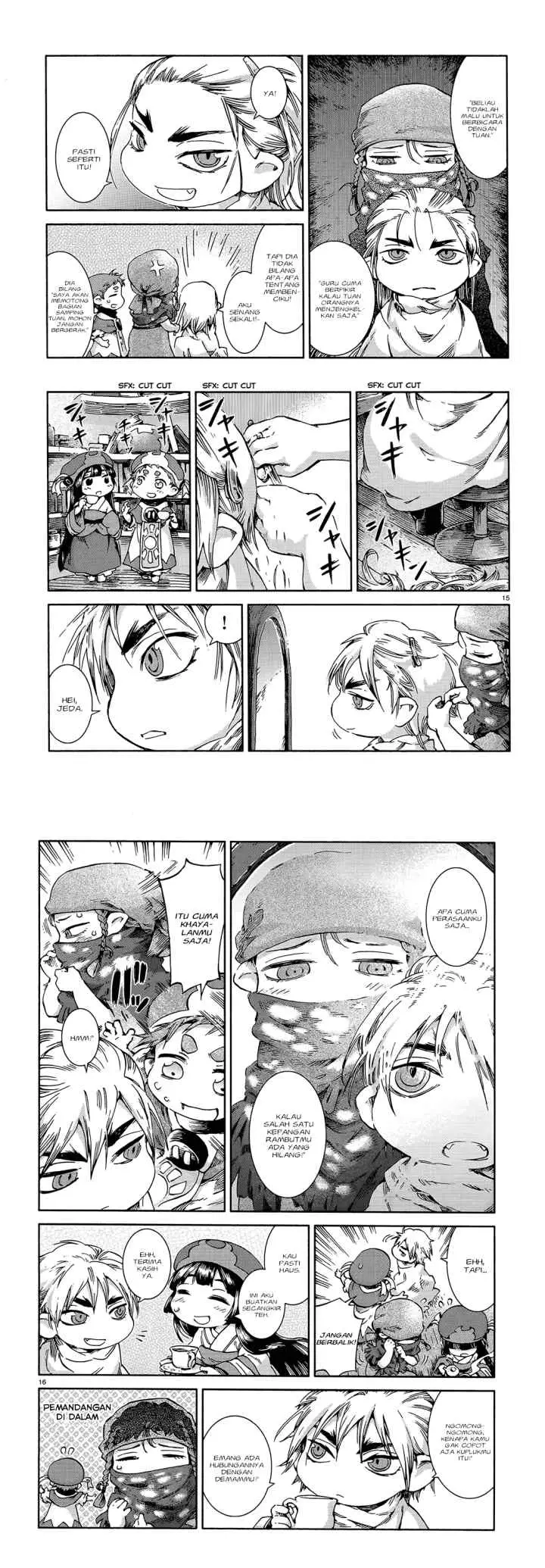 Hakumei to Mikochi chapter 41 halaman 9