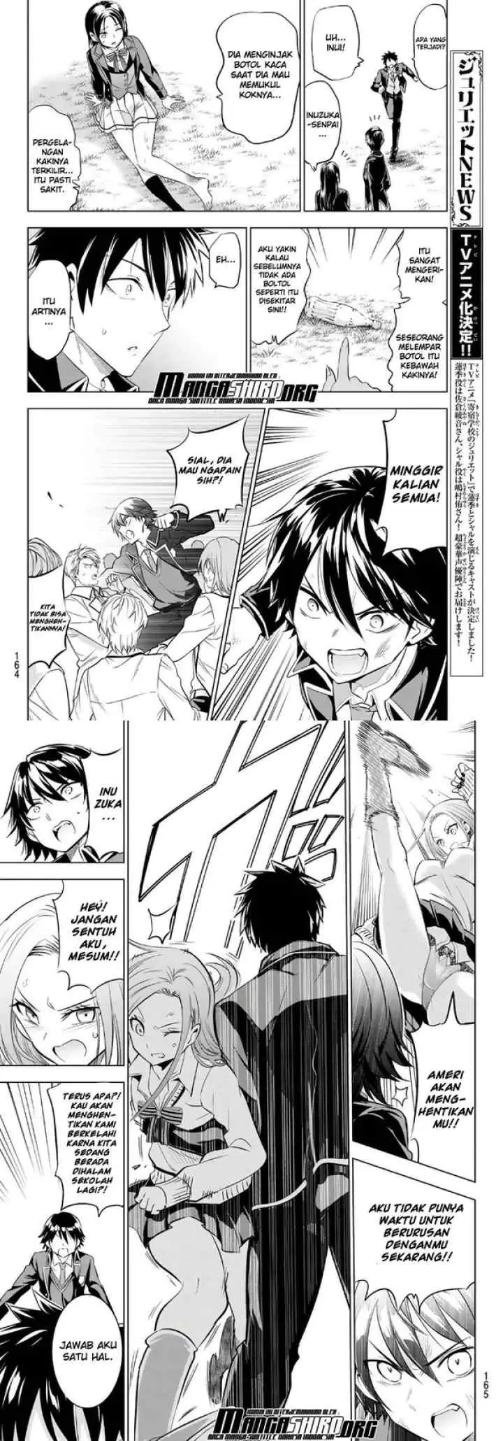 Kishuku Gakkou no Juliet chapter 72 halaman 7