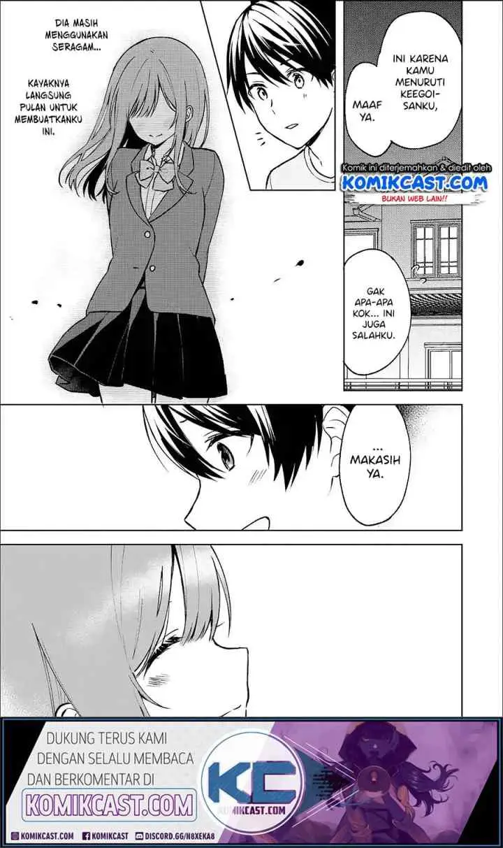 Chikan Saresou ni Natteiru S-kyuu Bishoujo wo Tasuketara Tonari no Seki no Osanajimi datta chapter 13 halaman 16