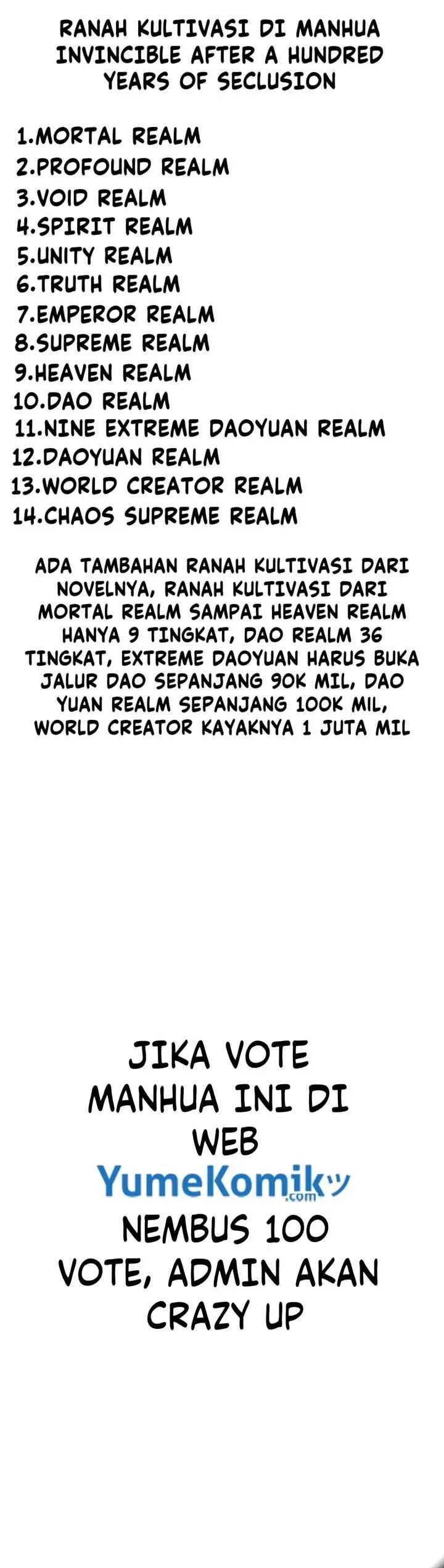 Invincible After a Hundred Years of Seclusion chapter 70 halaman 13