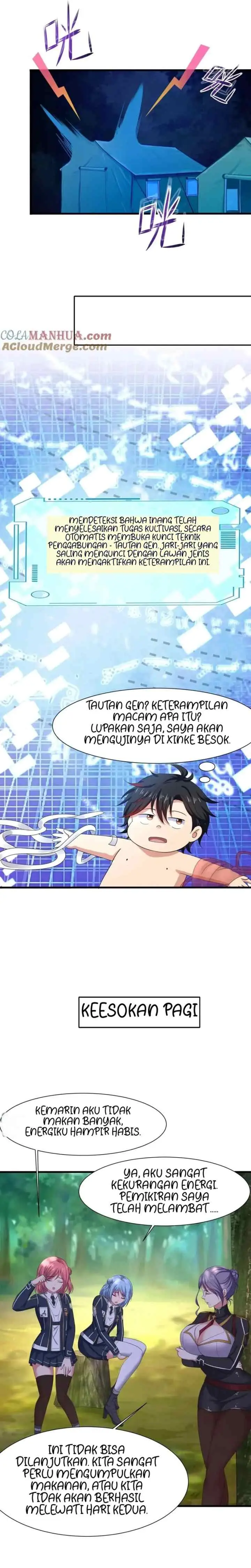 After Merging With the Goddess, I Am Invincible chapter 45 halaman 9