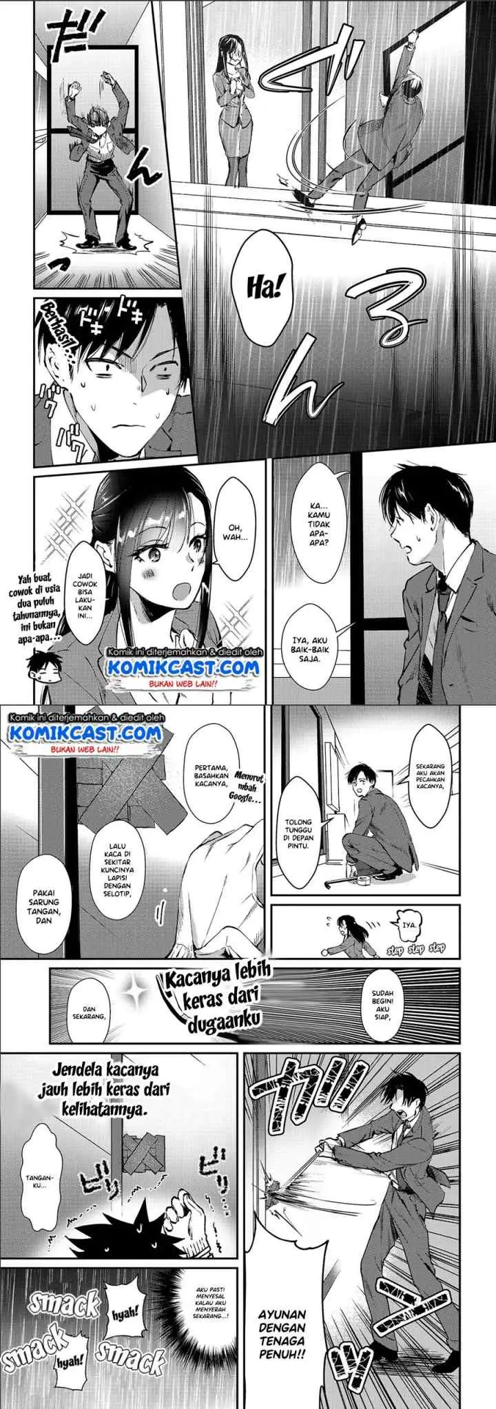 It's Fun Having a 300,000 yen a Month Job Welcoming Home an Onee-san Who Doesn't Find Meaning in a Job That Pays Her 500,000 yen a Month chapter 1 halaman 7