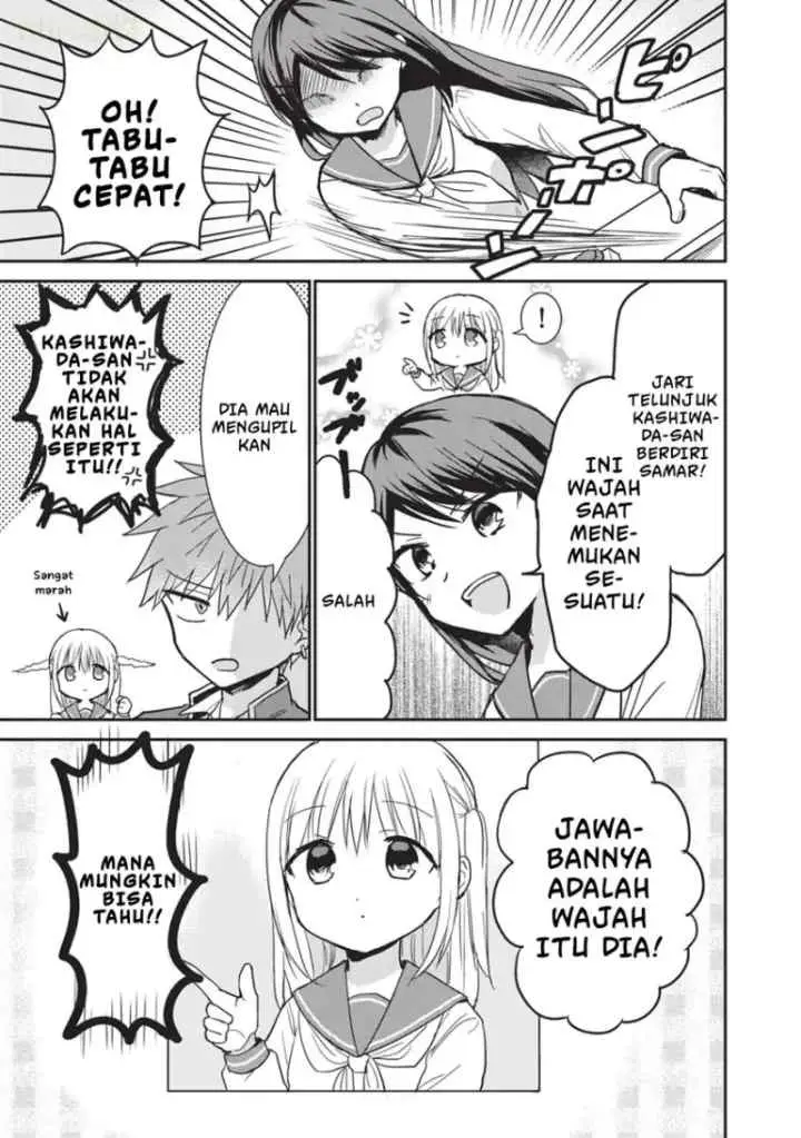 Kao ni denai Kashiwada-san to Kao ni deru Ota-kun chapter 105 halaman 10