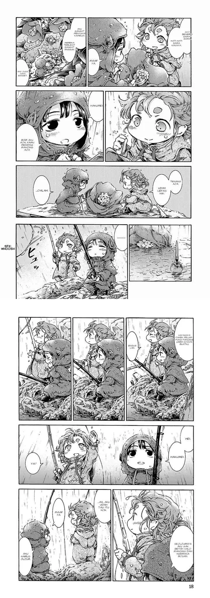 Hakumei to Mikochi chapter 27 halaman 9