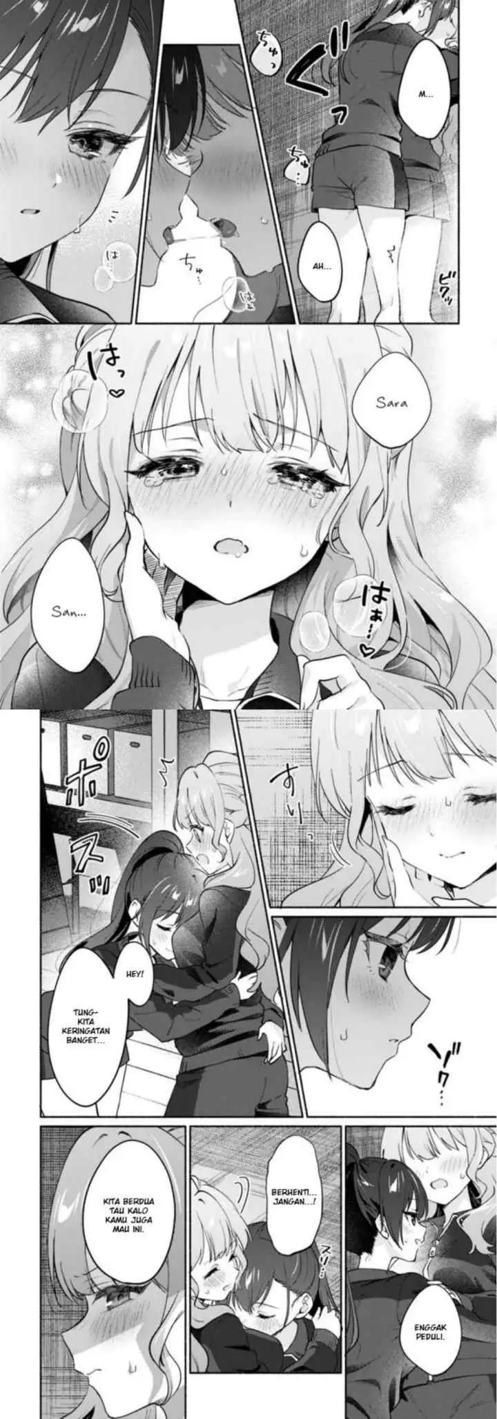 A Yuri Story About Breaking a Pretty Girl Who Keeps Insisting -I Won't Lose- Into Submission chapter 1 halaman 7