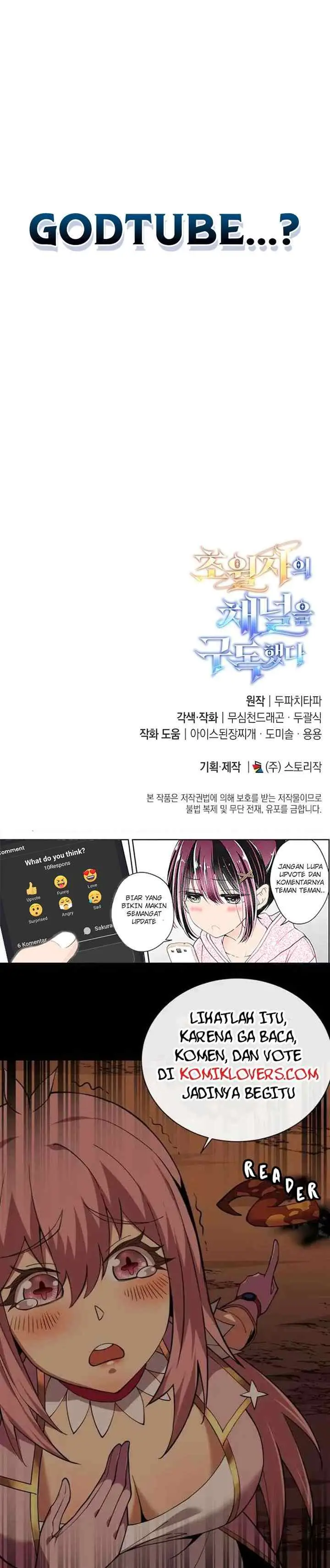 Subscribed to the Transcendental Channels chapter 1 halaman 20