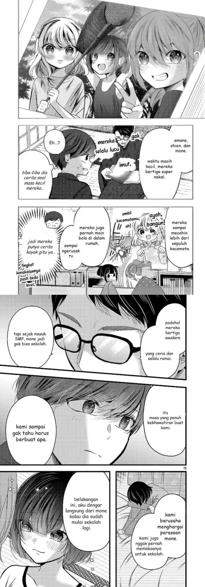 Kimi ni Koisuru Sanshimai chapter 23 halaman 10