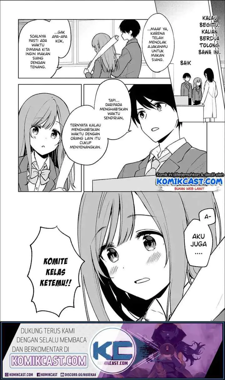 Chikan Saresou ni Natteiru S-kyuu Bishoujo wo Tasuketara Tonari no Seki no Osanajimi datta chapter 16 halaman 14