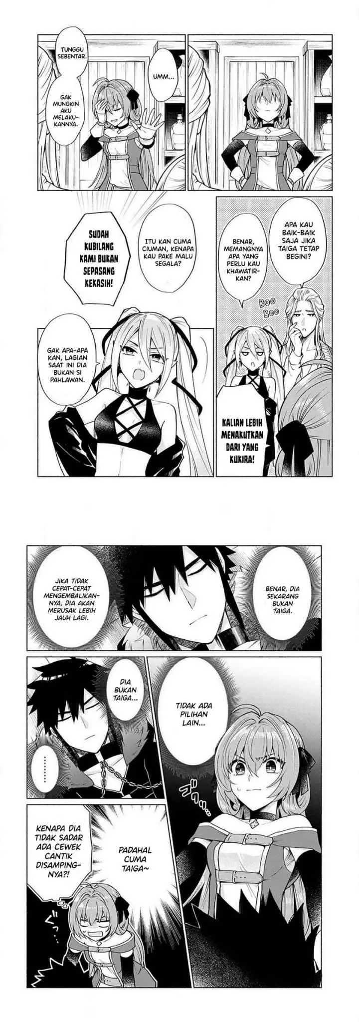 Tensei Shitara Ore ga Heroine de Aitsu ga Yuusha datta chapter 18 halaman 8