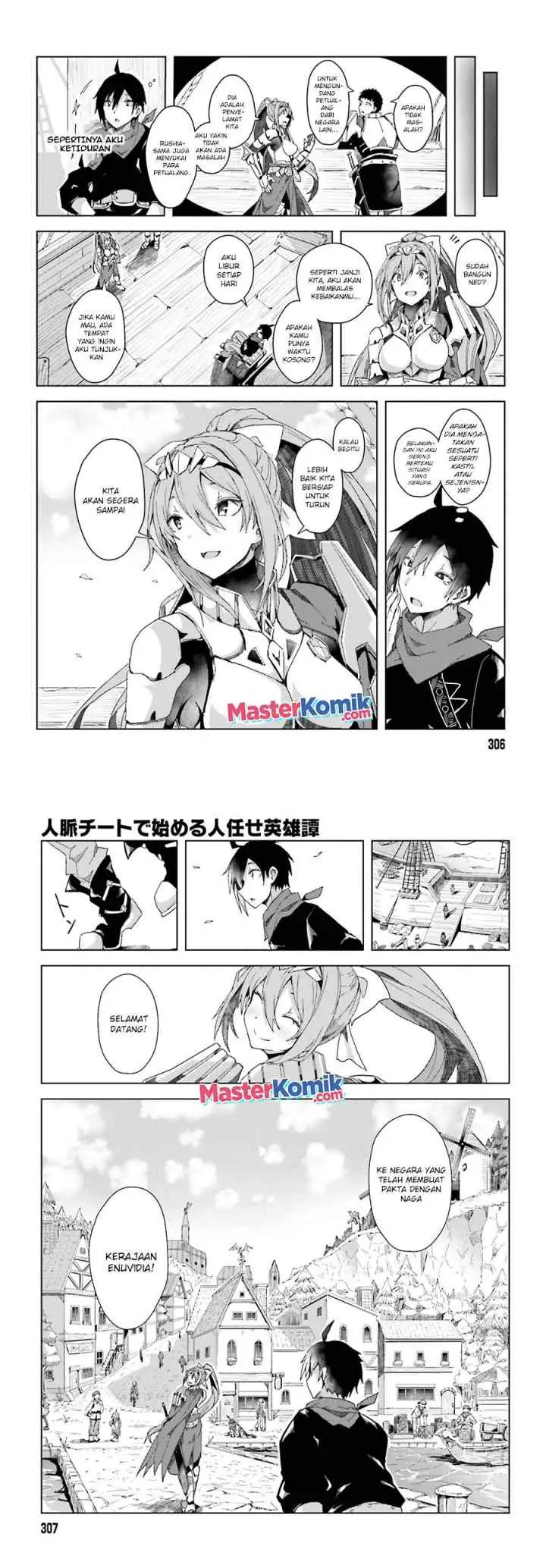 Jinmyaku Cheat de Hajimeru Hitomakase Eiyuu-tan chapter 2 halaman 8