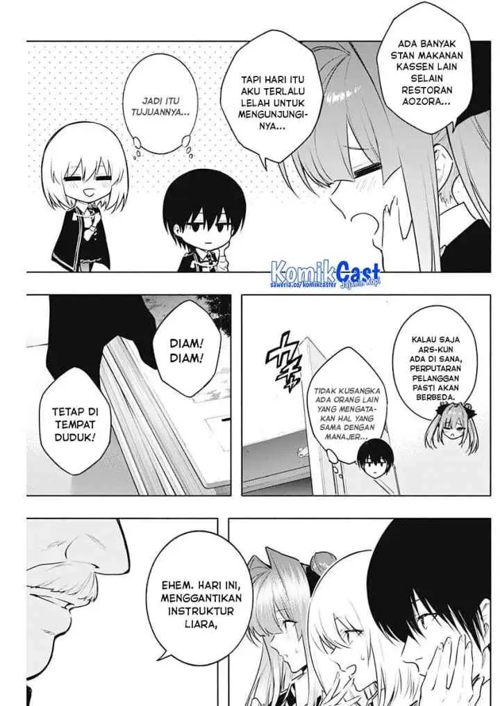Ouritsu Mahou Gakuen no Saika Sei: Slum Agari no Saikyou Mahoushi, Kizoku darake no Gakuen de Musou suru chapter 144 halaman 8