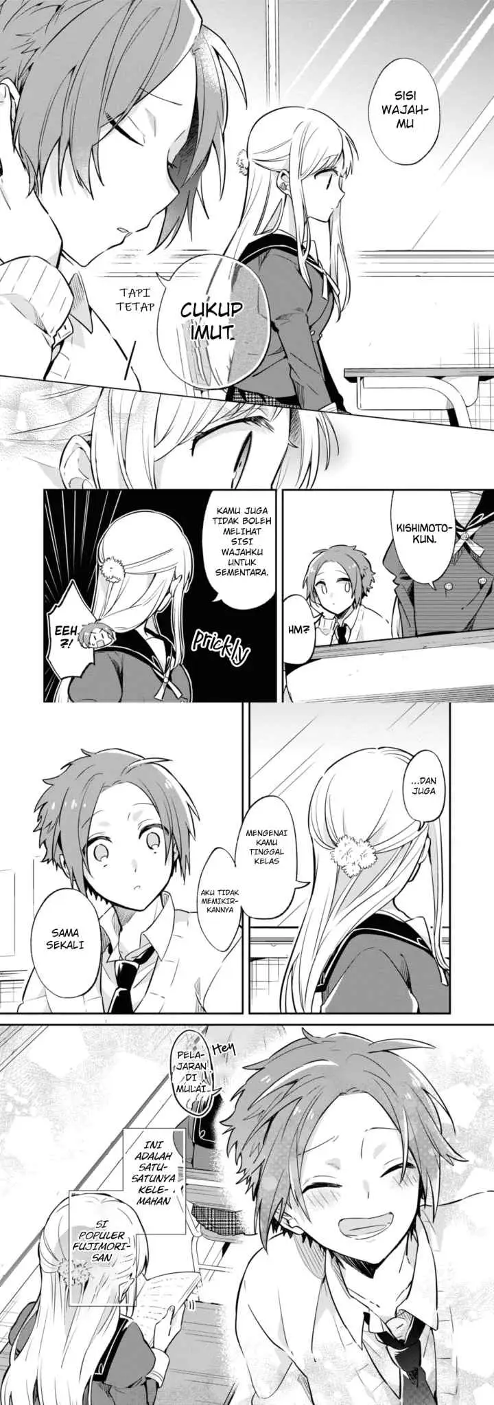 Kimi no Yokogao shika Mirenai chapter 1 halaman 12