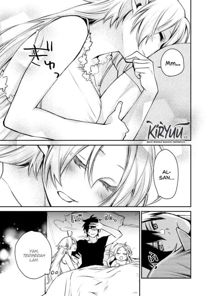 Saikyou no Madoshi. Hisa ni Ya wo Ukete Shimatta no de Inaka no Eihei ni Naru chapter 9.2 halaman 6