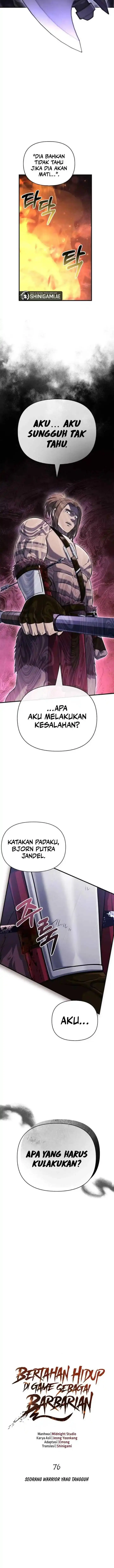 Survive as a Barbarian in the Game chapter 76 halaman 5
