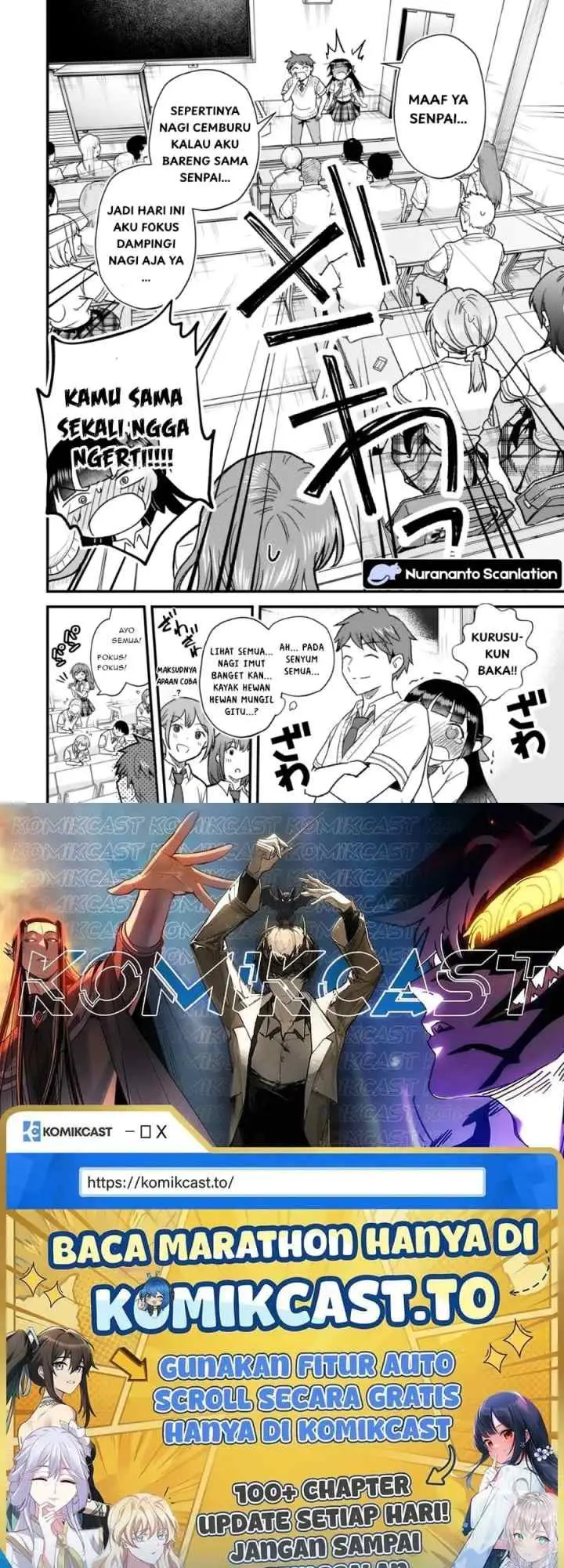 Uchi no Seiso-kei Iinchou ga Katsute Chuunibyou Idol Datta Koto wo Ore Dake ga Shitteiru chapter 10.1 halaman 17