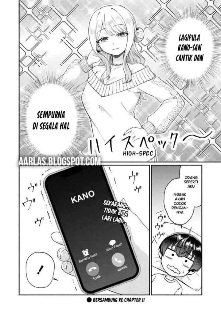 Douyara Ore wa Imadoki Gal na Toshiue Osananajimi kara Gekiomo Kanjou wo Mukerareteiru Rashii chapter 10 halaman 19
