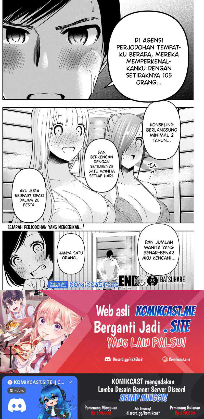 Batsu Harem chapter 35 halaman 14