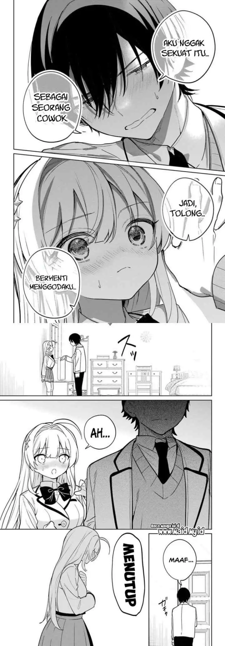Remote Jugyou ni Nattara Class 1 no Bishoujo to Doukyo Suru Koto ni Natta chapter 17 halaman 11