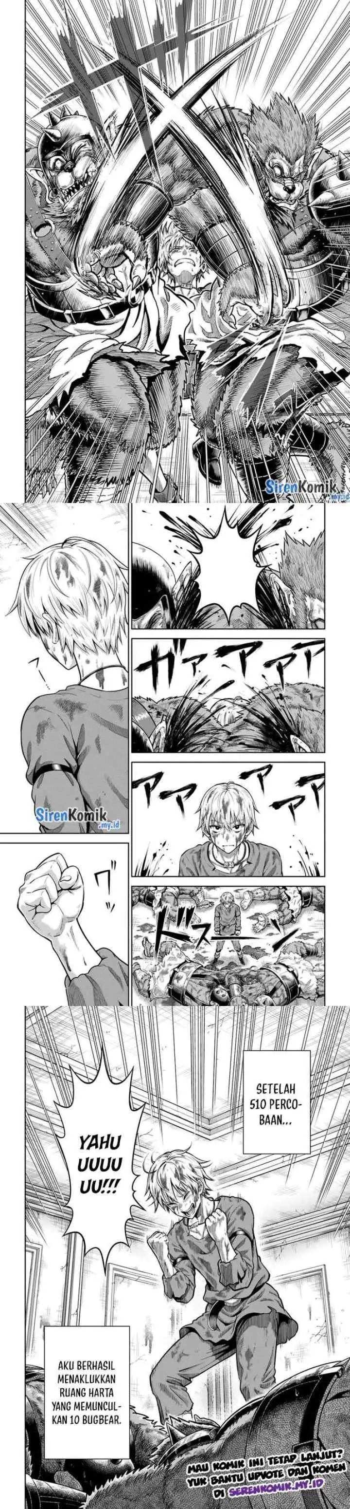 Dungeon ni Hisomu Yandere na Kanojo ni Ore wa Nando mo Korosareru chapter 3 halaman 13