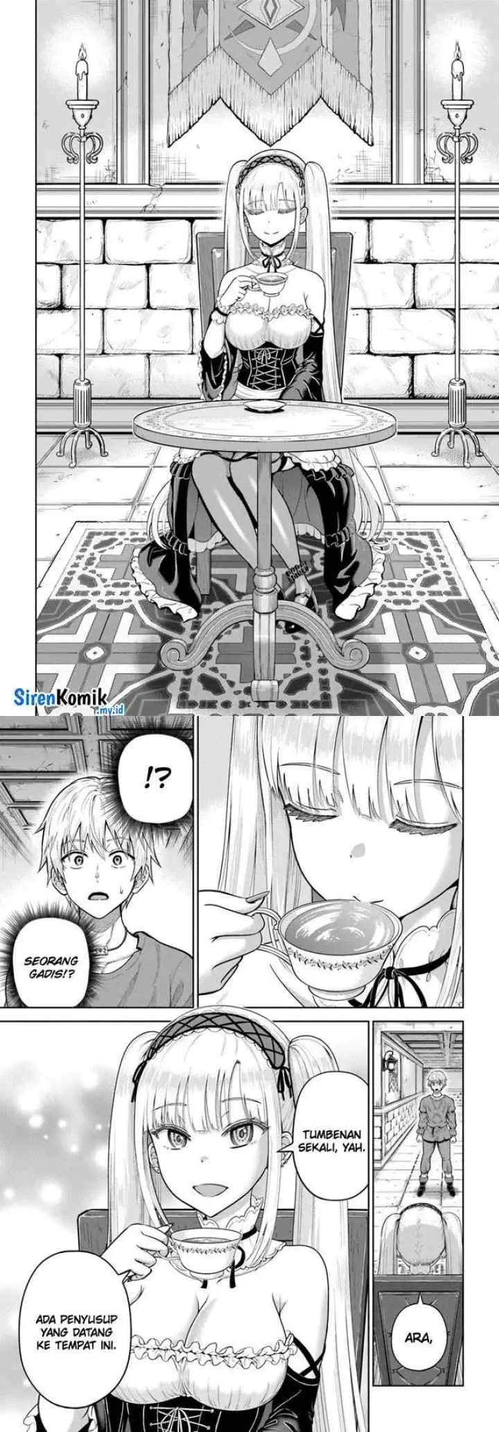 Dungeon ni Hisomu Yandere na Kanojo ni Ore wa Nando mo Korosareru chapter 6 halaman 13