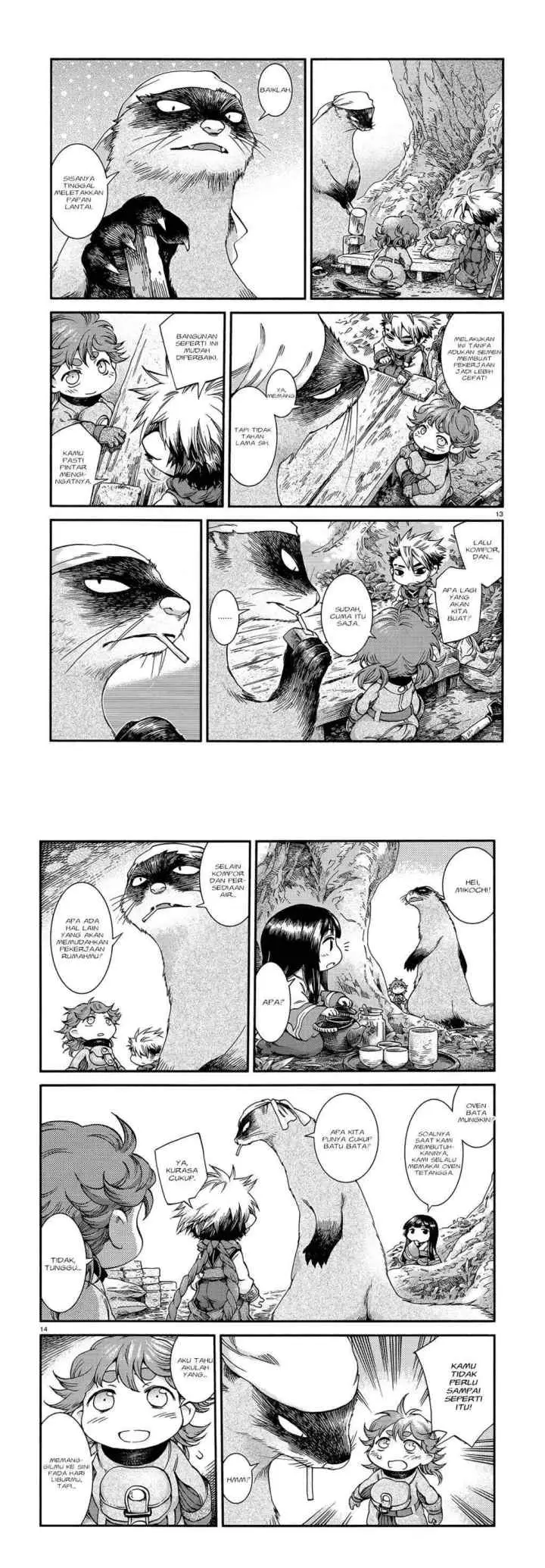Hakumei to Mikochi chapter 47 halaman 8