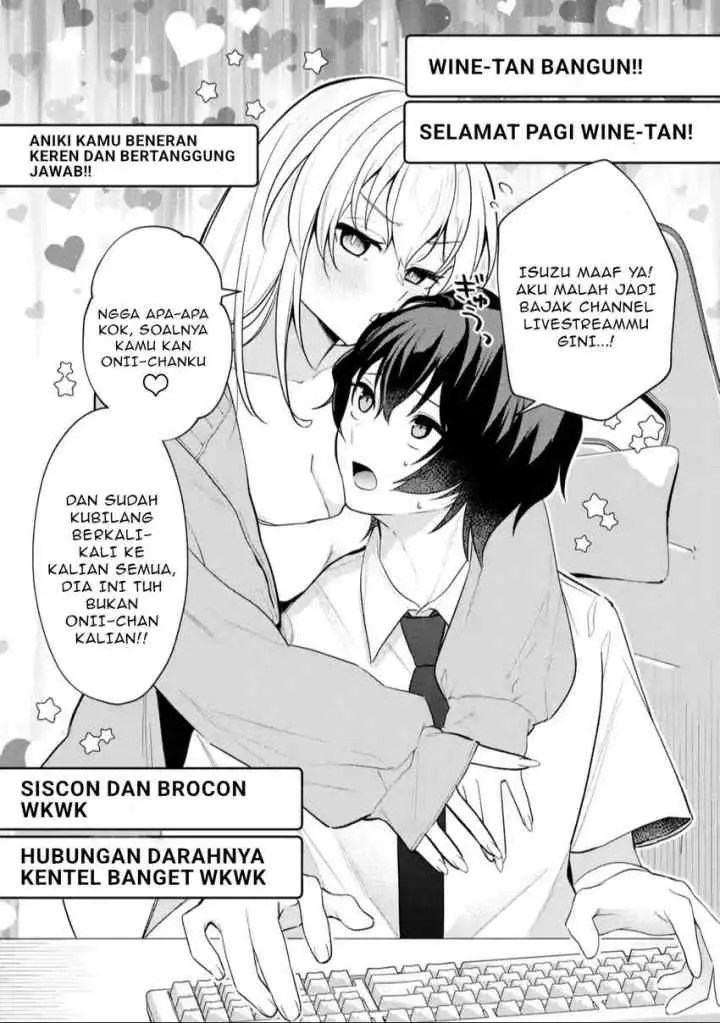 Yuumei VTuber no Ani Dakedo, Nazeka Ore ga Yuumei ni Natteita chapter 12.1 halaman 10