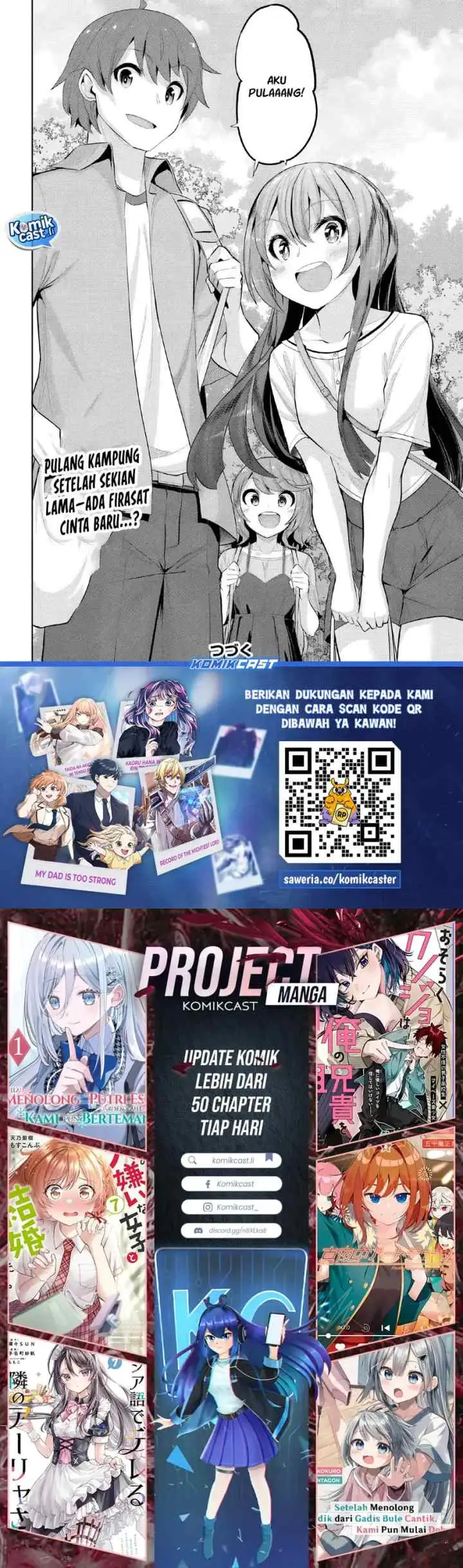 A Neat and Pretty Girl at My New School Is a Childhood Friend Who I Used To Play With Thinking She Was a Boy chapter 31 halaman 17