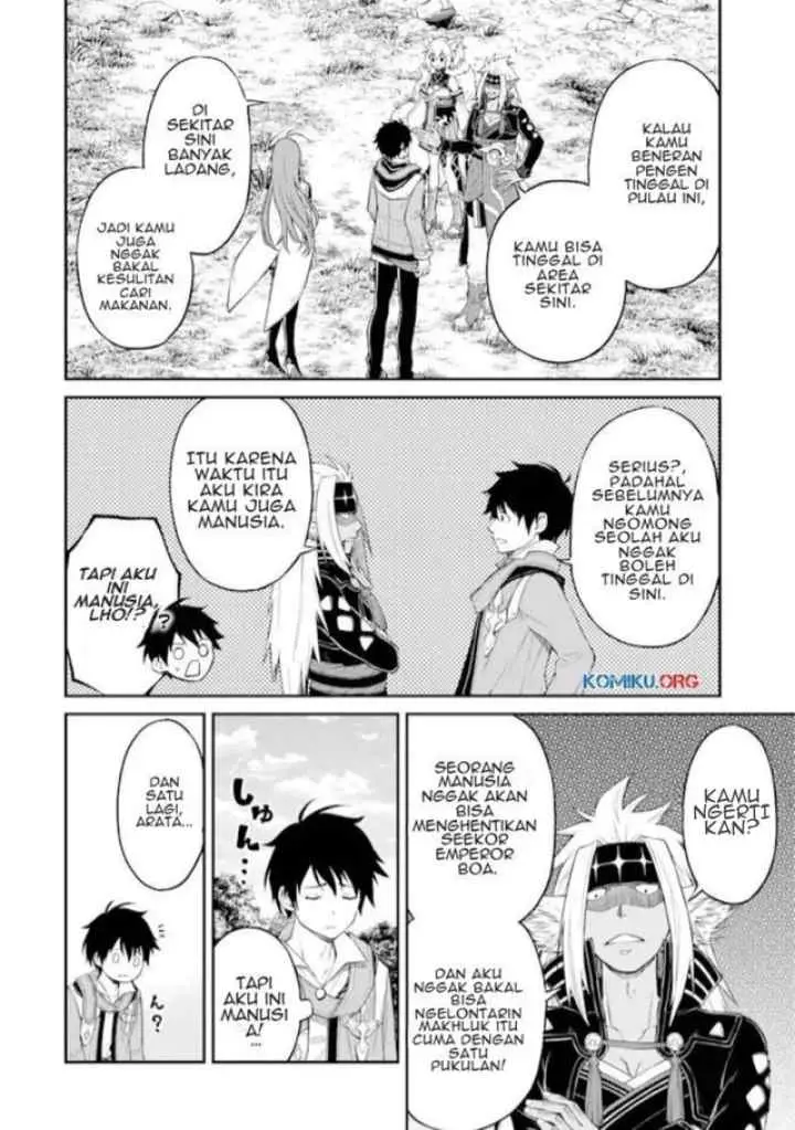Tenseishitara Saikyou Shutachi ga Sumau Shima deshita. Kono Shima de Slow Life wo Tanoshimimasu chapter 4.1 halaman 5