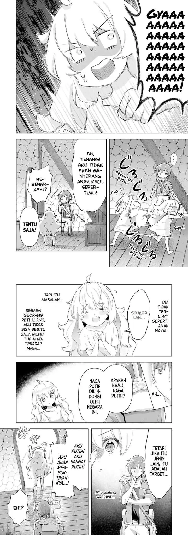 Uketsukejo ni Kokuhaku Shitakute Girudo ni Kayoitsumetara Eiyu ni Natteta chapter 2 halaman 7
