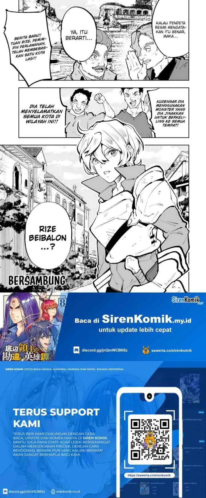 Teihen Ryoushu no Kanchigai Eiyuutan chapter 56 halaman 13